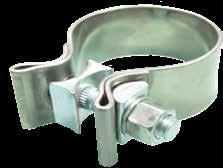 engine parts & accessories EXHAUST CLAMPs Material: T304SS Limited 1 year warranty Part # Diameter Length Lap-Joint Band