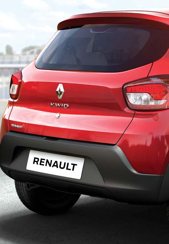 The new Razor-edge Chrome Front Grille highlights the Renault diamond logo,