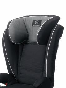 Elegant replacement cover for the KIDFIX XP child seat in the "Limited Black" design.