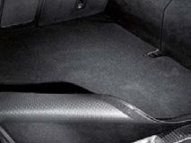 A2136804304 Reversible mat, with Velcro strip for load sill guard, black Not for HYBRID vehicles (Code ME05).