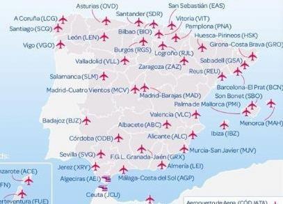 Spain and Romania manage their airports with a centralized model Lots of airports are not reliable The airports are not connected with high speed