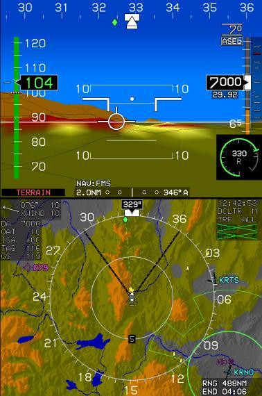 Situational Awareness HTAWS Helicopter Terrain Awareness Warning System Provides a map of