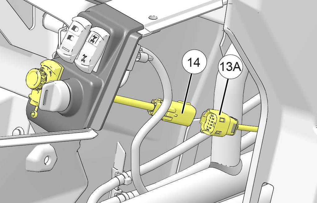 Ensure volume markings are up, and auxiliary input jack is