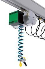 > 6 m of cable, spiral flexible control conduit, valve-box type control interface and an automatic hook.