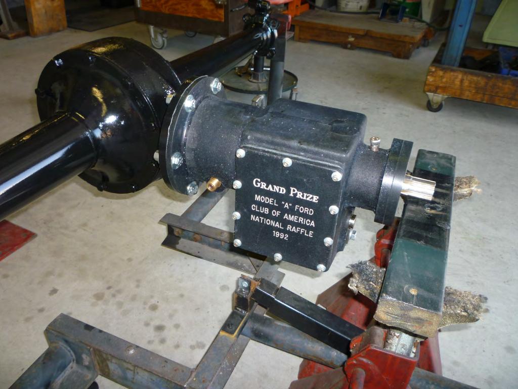 The gear housing portion of the Ryan