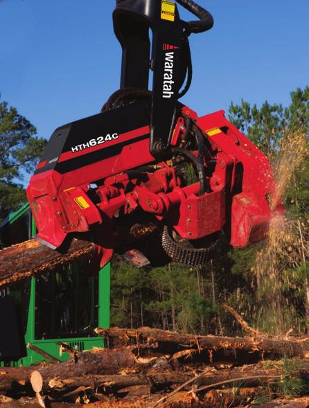 The consistent TimberRite measuring system optimizes performance so you can spit out more trees every hour. Structural and hose routing improvements.