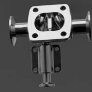 Tank outlet valve body: Alfa Laval also offers compact tank outlet valves with minimised dead leg and complete drainability.