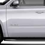 exterior of your Tahoe/Suburban or Yukon/Yukon XL with this Front and Rear Side Door Bodyside Molding Package in