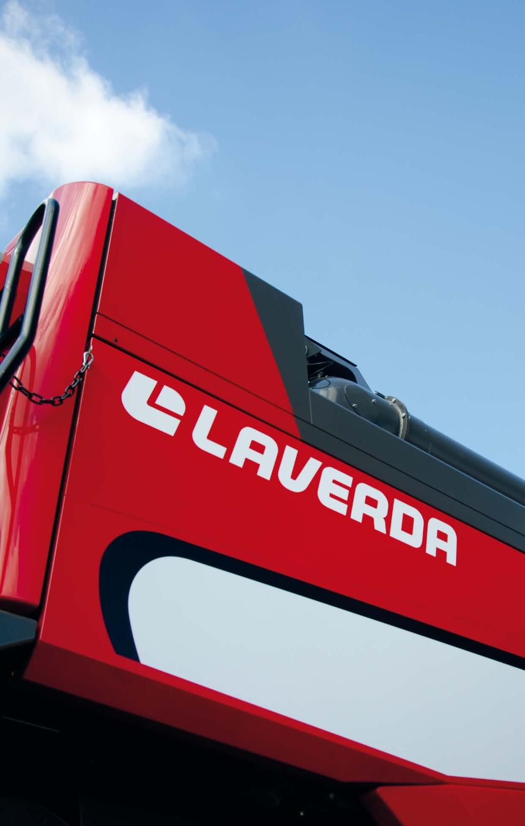 PRODUCTIVITY HAS A NEW LOOK AND A NEW IMAGE The presentation of our new logo and our new tagline is an important moment in Laverda s history and is characterized by four key elements: the deep-rooted