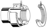 Handling the Plummer Blocks and Bearings (7) If it is difficult to tighten a large bearing by manual force, use a hydraulic nut or ram for easier assembly. (See Fig. 9.