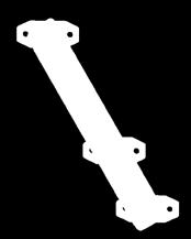 For such applications ROST offers as customized parts S-P and S-D rocker arms with fixation flanges staying 3 to the rocker arm axis allowing a very low mounting option of the rockers on trough and