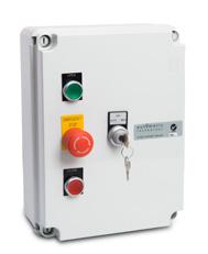 With built-in battery back-up and a wallmounted control panel you can program a variety of operating