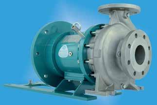 UTS-B Close coupled pumps are furnished with standard motors.