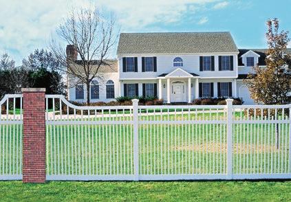 ELEGANCE PICKET FENCE STYLES GATES AND