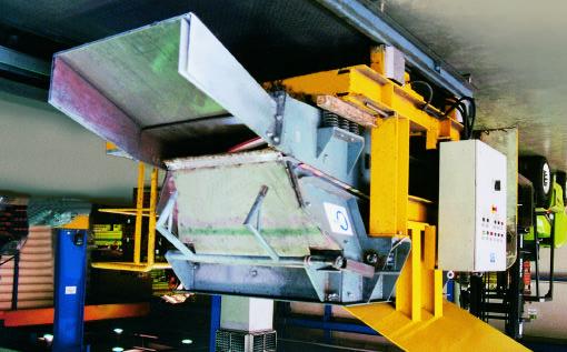 charging equipment with a vibratory tube conveyor of 550 mm diameter in a lead works The furnace charging