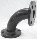 PICTORIL TLE OF CONTENTS Cast Iron(Continued) CST IRON FLNGED FITTINGS CLSS 25 (STNDRD) Fig. 80 90 Flanged Elbow Range: /2" thru 2" Page 64 Fig.
