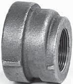 CST IRON Cast Iron Threaded Fittings Class 25 (Standard) FIGURE 68 Eccentric Reducer * lack NPS DN NPS DN in mm in mm lbs kg /4 20 /2 5 9 /6 4 /2 8 0.45 0.20 25 /2 5 /2 7 /6 7 0.57 0.