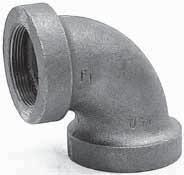 CST IRON Cast Iron Drainage Fittings FIGURE 70 * 90 Short Turn Elbow lack Galv. NPS DN in mm lbs kg lbs kg /2 40 5 /6 49.9 0.87.9 0.87 2 50 2 /4 57.04.8.04.8 80 /6 78 7.09.22 7.09.22 4 00 /6 98.69 6.