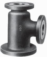 CST IRON Cast Iron Flanged Fittings Class 250 (Extra Heavy) FIGURE 8 90 Flanged Elbow Dia.