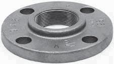 7 Cast Iron Small Steel Fittings Pipe Nipples & Pipe Couplings Iron Flanges Class 25 (Standard) FIGURE 0 Companion Flange Class 25 (Standard) Iron Flanges are manufactured to merican National