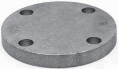 CST IRON Iron Flanges Class 25 (Standard) FIGURE 08 lind Flange 0 x 6 (NPS) and smaller Class 25 (Standard) Iron Flanges are manufactured to merican National Standard SME 6.. Diam. of Min.