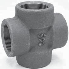 FORGED STEEL FITTINGS Forged Steel Fittings Class 2000 Threaded FIGURE 20 Tees H NPS DN in mm in mm lbs kg 4 8 0.8 2 0.88 22 0.25 0. 8 0 0.97 25.00 25 0.7 0.7 Cast Iron 2 5.2 28. 0.62 0.28 4 20.