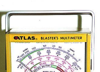 Electric Initiation Figure 6 Detonator Testing Procedure At the blast site the blaster or blaster's helper will only utilize a Blasting Galvanometer or Blaster's Multimeter to check for continuity of