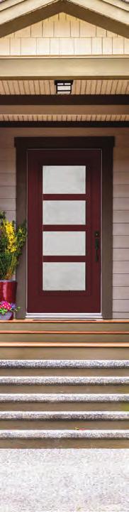 52 BHI DooRS Exterior Door Systems BHI DooRS Exterior Door Systems 53 IMPACT DOORS AROUND THE HOME FOR CODE COMPLIANCE INFORMATION SEE PAGES 4-7 Simulated Divided Lights MI SERIES