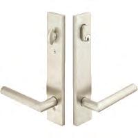 All BHI Door units use stainless steel mechanisms and strikes Patented Strike Rollers and latches draw the door panel