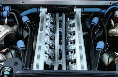 examples ever made. The supercar featured a quad turbo.