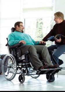 Max A tailor-made solution for heavier users Introducing a new passive manual wheelchair (with tilt and recline).