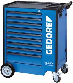 WORKSHOP EQUIPMENT GEDORE WORKSHOP FURNITURE Intelligently designed - dependable under extreme use Best-possible quality for the highest demands placed Use of the most up-to-date