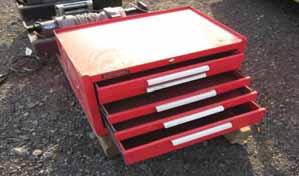Untested by Auctioneer Lot # 70 Kennedy 5 Drawer Tool Box