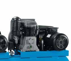 5 + 7.5 hp, 500 litres, tandem Durability Strong components Model Part number L Config.