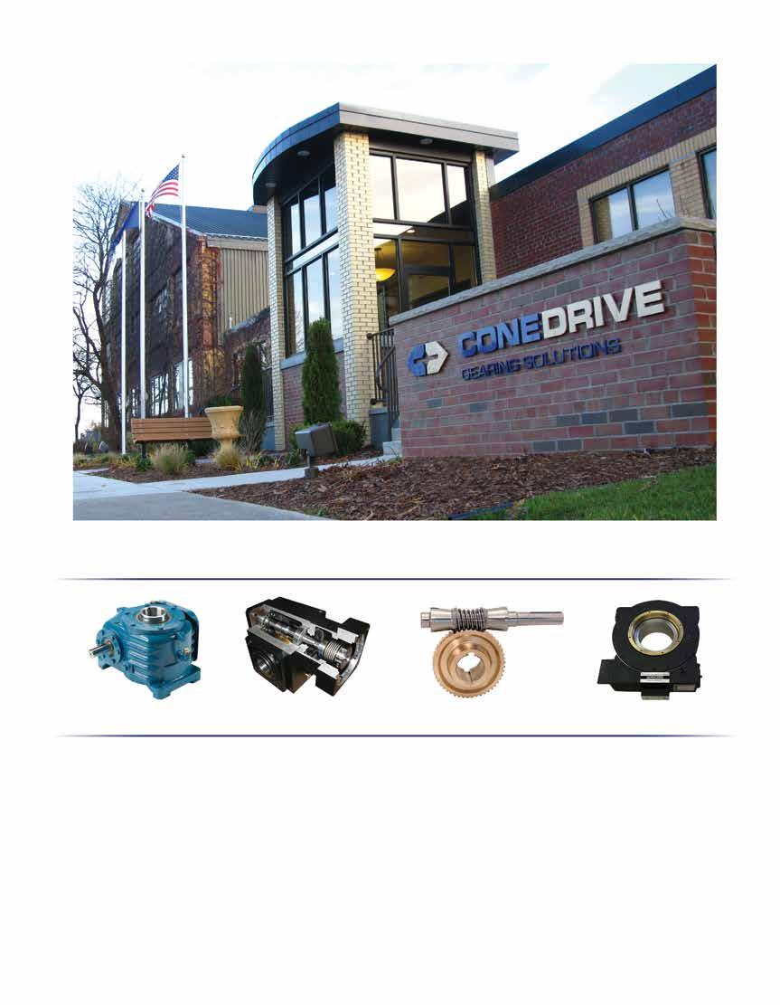 cone drive Family of Products Model HP AccuDrive Gearsets Specials Cone drive operations, inc.