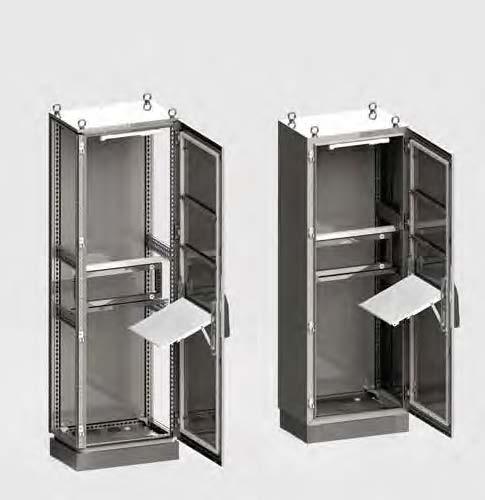 Stainless steel floor standing enclosures Innovative Design: