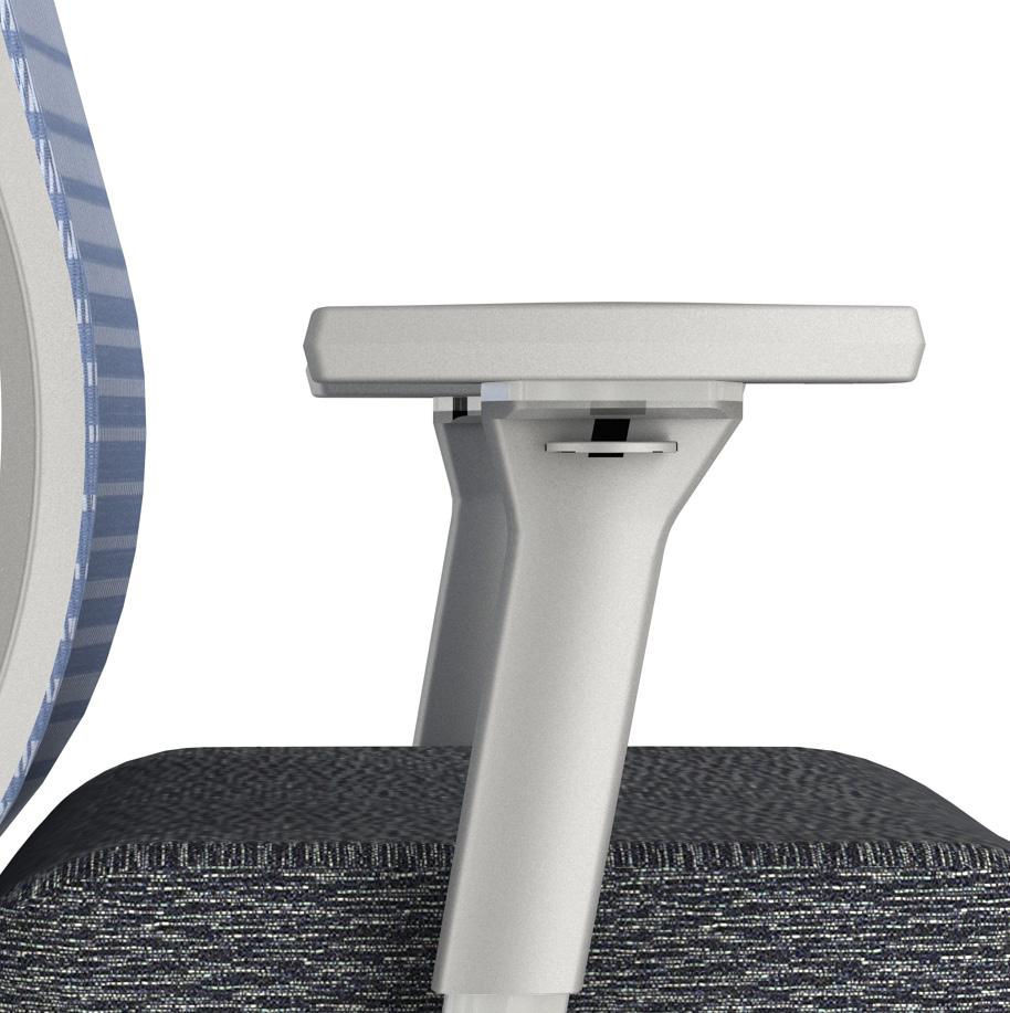 Seat height and depth adjustment accommodates numerous body dimensions Natick s sliding seat pan