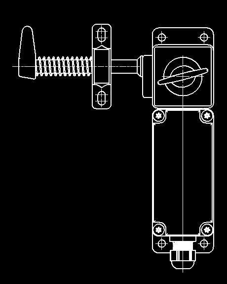 hinged door (bolt enters right) (2) 5 Lock portion symbol FS (1) up to 3