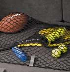 Rear Cargo Net Keep packages and other loose items from spilling in your vehicle.