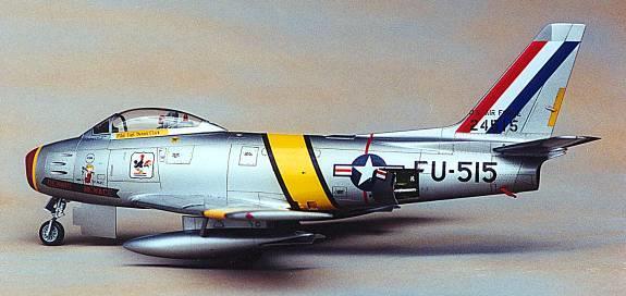 Hasegawa F-86 Sabre in 1/48 Scale by Mike Hanlon Introduced in 1996, the Hasegawa F-86 was released in two versions, the F-86F-30 and 40.