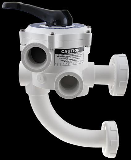 PRE-PLUMBED MULTIPORT VALVES FEATURES: Molded 90º plumbing sweep for optimum flow performance Socket ends add (s to part #) SM2-PP3 SM1-PP2 NOTE: VISIT www.nsf.