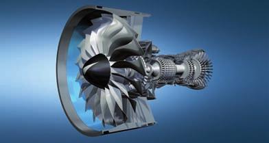 Commercial PW4000 Growth Two-spool 329 436-kN turbofan.
