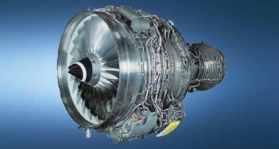 A Boeing 757 with two PW2000 PW1000G Twin-shaft turbofan engine in the 67