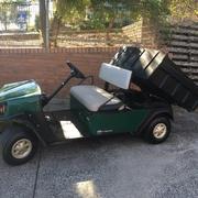 Cushman 1000 Utility - Electric 2014 Model 48V Electric - Charger included 2015 batteries Large rear Poly Tray