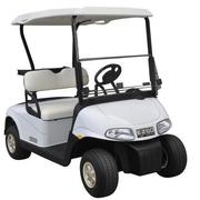 EZGO (PRE-O s) RXV Freedom 2 Seater Electric Golf Cart 48v Delta Q Charger Top Assembly (Black, Stone Beige or Oyster) New Batteries New Seat Covers New Windscreen Rear Rain Bag Cover (Black, Stone