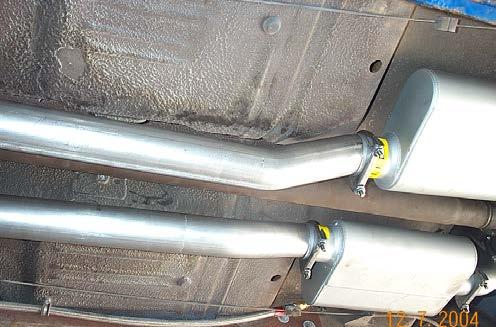 If your vehicle has factory dual exhaust and the hanger bracket on both sides, use a 5/16 nut,