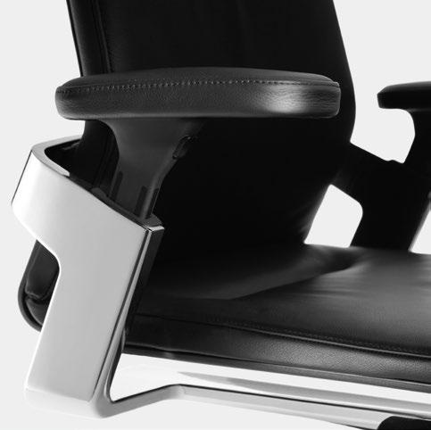 In detail Each ON swivel chair features the health benefits of unique Trimension and a range of different adjustment options.