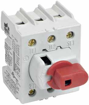 LOAD BREAK SWITCHES 16-125 A ROTARY SWITCHES, KU SERIES -Compact size -DIN-rail mounting - and KU-switches as standard -2-pole upon request -6-pole and 8-pole versions consist of two or KUswitches