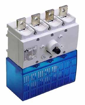 LOAD BREAK SWITCHES 125-250 A ROTARY SWITCHES, VKA SERIES VKA 125-160 A -Compact size - and VKA-switches as standard -2-pole upon request -Switch technology by means of silver contacts ensures safe