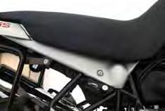 Side panel set for sport seat BMW R 850/100/1150 GS and R 1150 GS Adv.